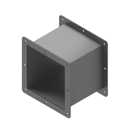 Wiegmann Nipple, 7 in. H x 7 in. W x 7 in. L, Stainless Steel SSJWN666